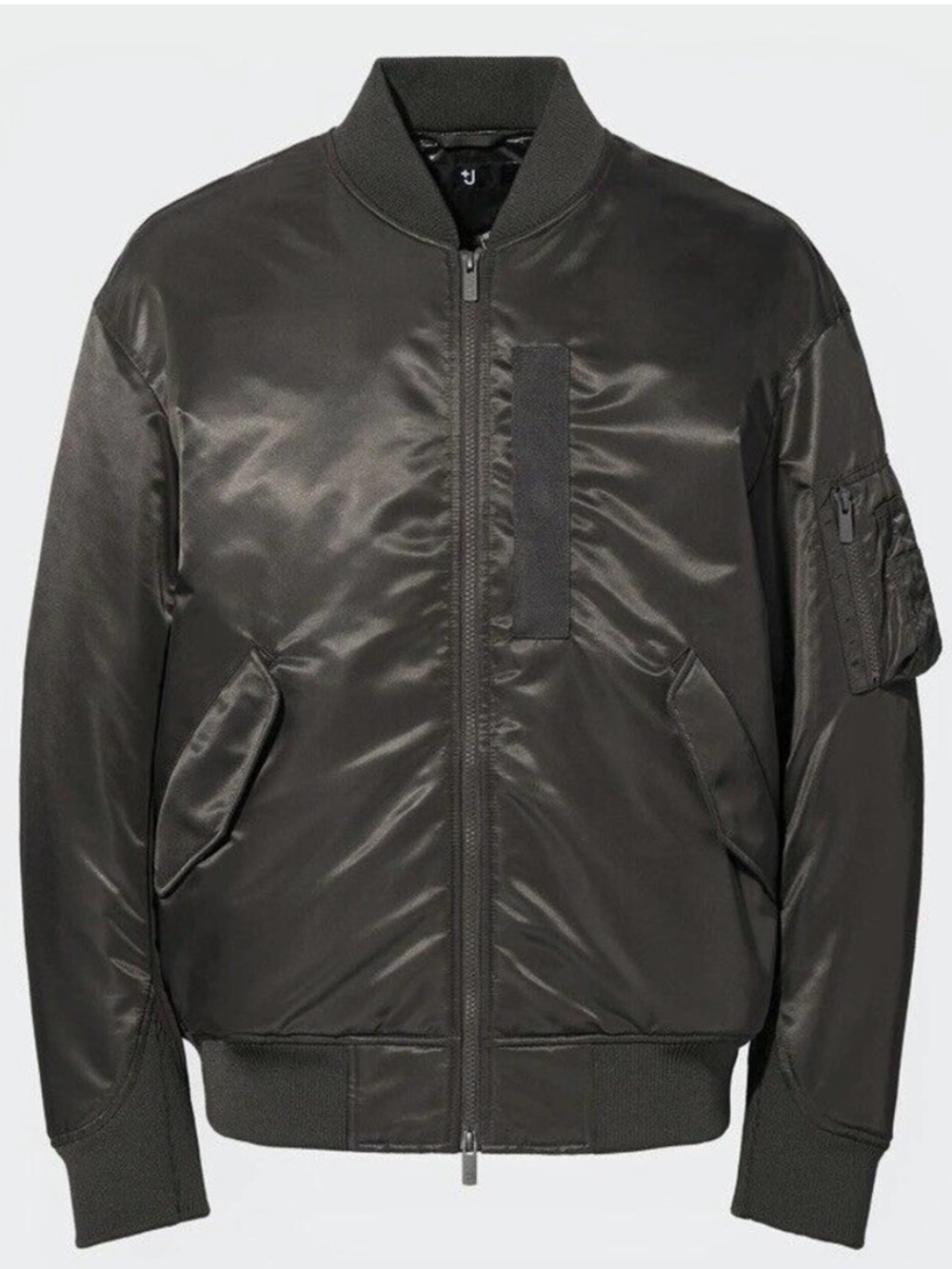 Jil Sander oversized Blouson MA-1 Hybrid down Uniqlo Bomber Jacket Medium M
